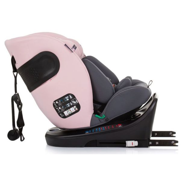 CHIPOLINO Autosedište za decu 40-150cm Motion flamingo - STKMOT02405FL