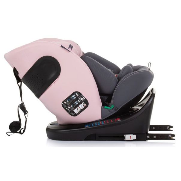 CHIPOLINO Autosedište za decu 40-150cm Motion flamingo - STKMOT02405FL