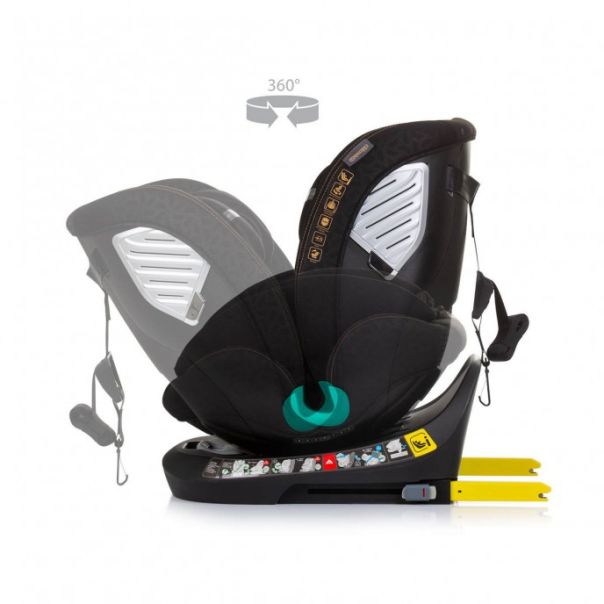 CHIPOLINO Supreme auto sedište 40-150cm Obsidian - STKSU02401OB