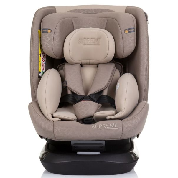 CHIPOLINO Auto sedište Supreme macadamia 360°, IsoFix, i-Size, 40-150 cm - STKSU02403MA