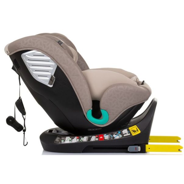 CHIPOLINO Auto sedište Supreme macadamia 360°, IsoFix, i-Size, 40-150 cm - STKSU02403MA
