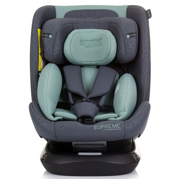 CHIPOLINO Auto sedište Supreme  360°, IsoFix, i-Size, 40-150 cm pastel green - STKSU02404PG