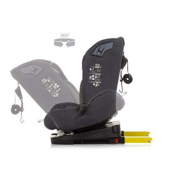 CHIPPOLINO Auto sedište  isofix X factor pastel green - STKXF0243PG