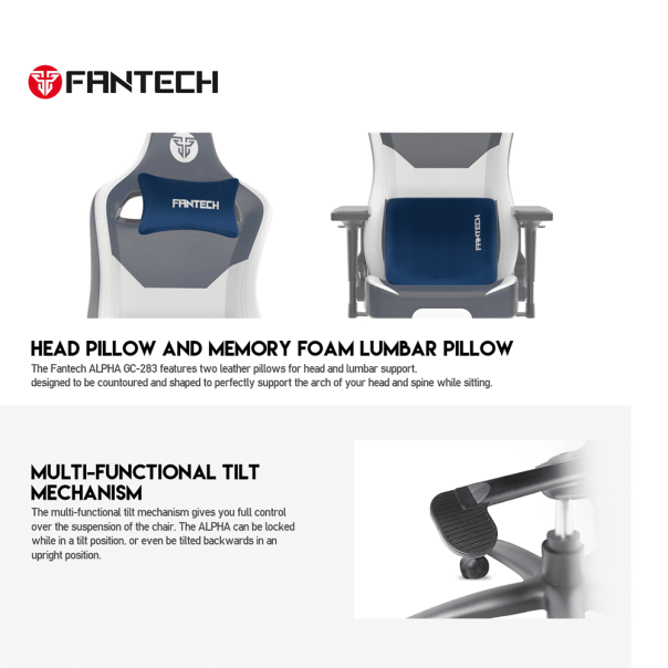 FANTECH Gaming stolica Alpha GC-283, plava - 97851-1
