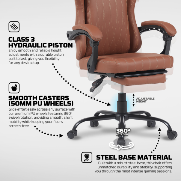 Stolica Gaming Fantech GC193 plava - 221884