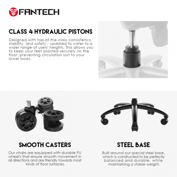 FANTECH Gaming stolica Korsi GC-191, crvena/crna - 201858