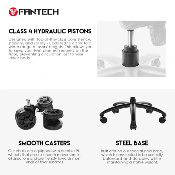 FANTECH Gaming stolica Ledare GC-192, crna - 99922