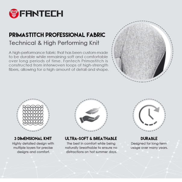 FANTECH Gaming stolica Ledare GC-192, siva - 99923