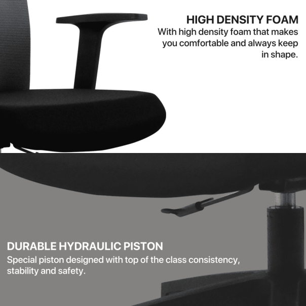 FANTECH Stolica Office OC-A258, siva - 208960