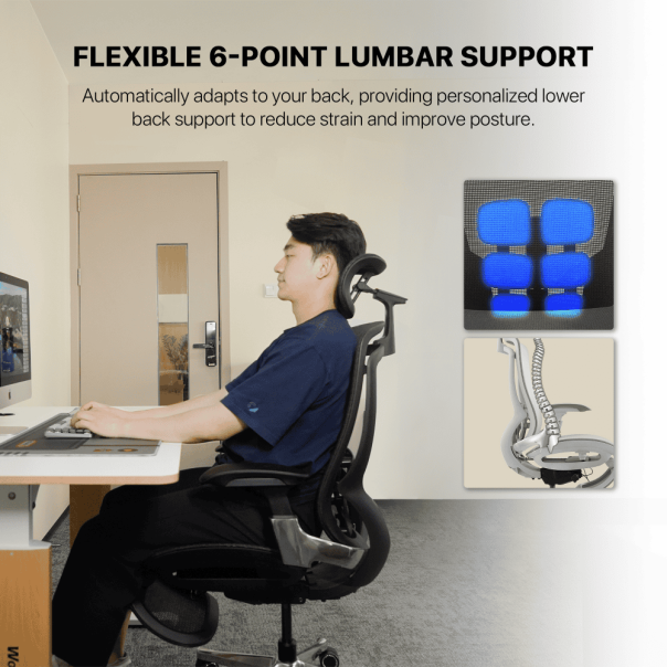 FANTECH Stolica Office OC2 Ergonomska crna - 218226