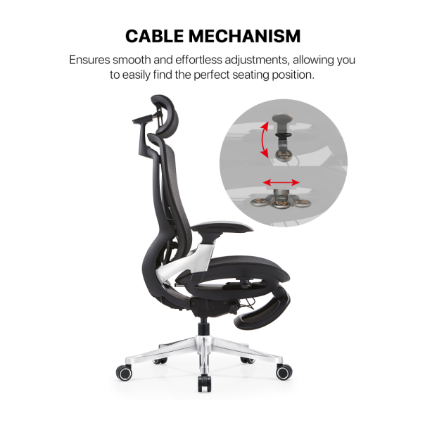 Stolica Office Fantech OC2 Ergonomska crna - 218226