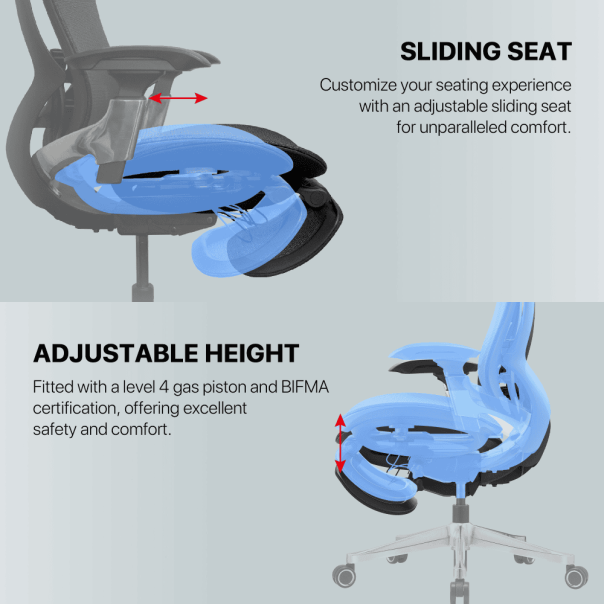 FANTECH Stolica Office OC2 Ergonomska crna - 218226