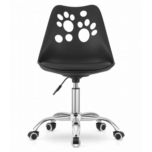 OSKAR Stolica print - crna - 3743_1-PRINT-J