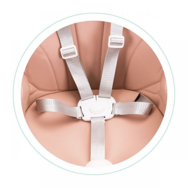 ECO TOYS Hranilica za bebe 2u1, bela/roze - HC-823 PINK