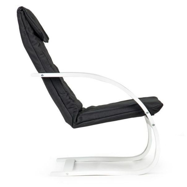 MODERNHOME Stolica za ljuljanje white/black - EP2554963