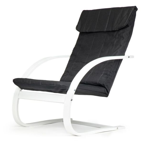MODERNHOME Stolica za ljuljanje white/black - EP2554963
