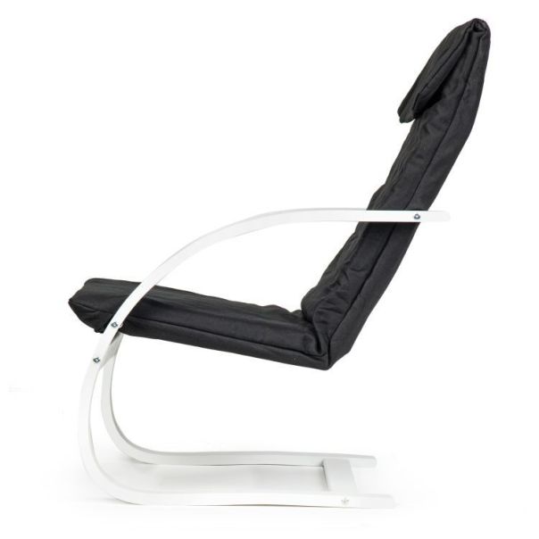 MODERNHOME Stolica za ljuljanje white/black - EP2554963