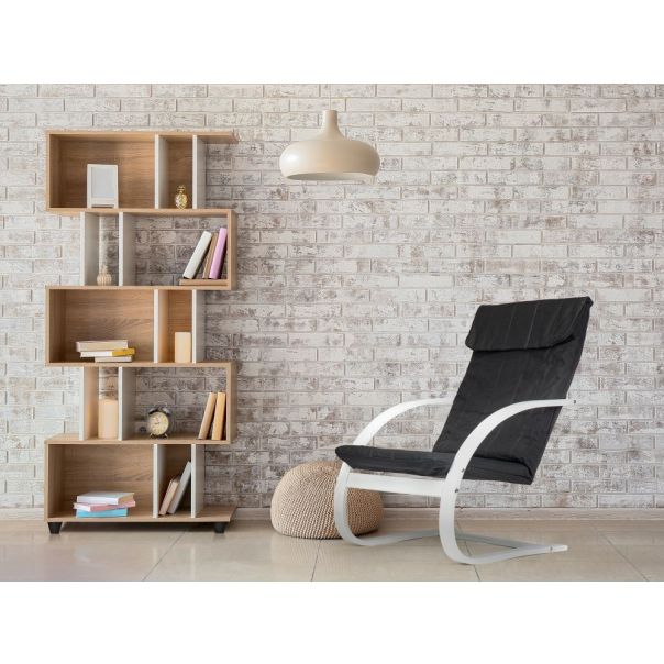 MODERNHOME Stolica za ljuljanje white/black - EP2554963