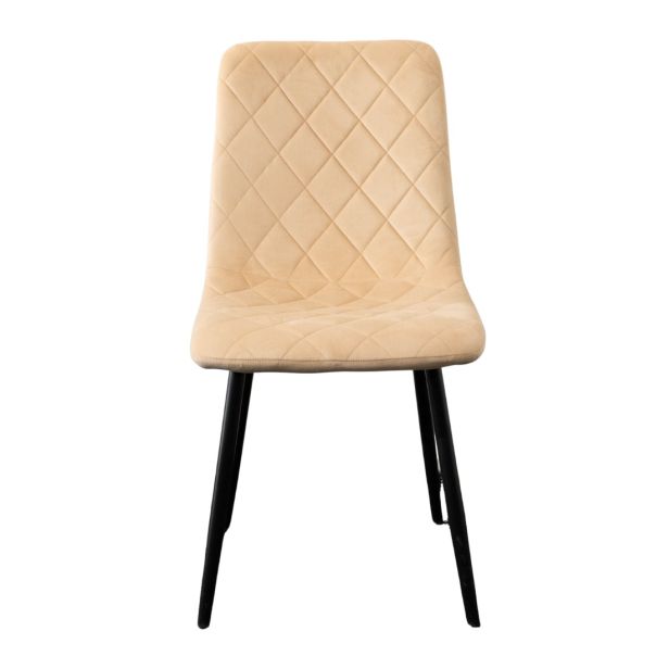 SILLA Trpezarijska Stolica Ra Krem Zlatna - EP3282864
