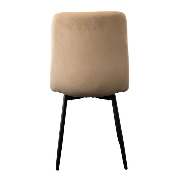 SILLA Trpezarijska Stolica Ra Krem Zlatna - EP3282864