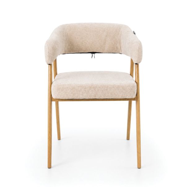 SILLA Trpezarijska stolica Zara, krem - EP3203116