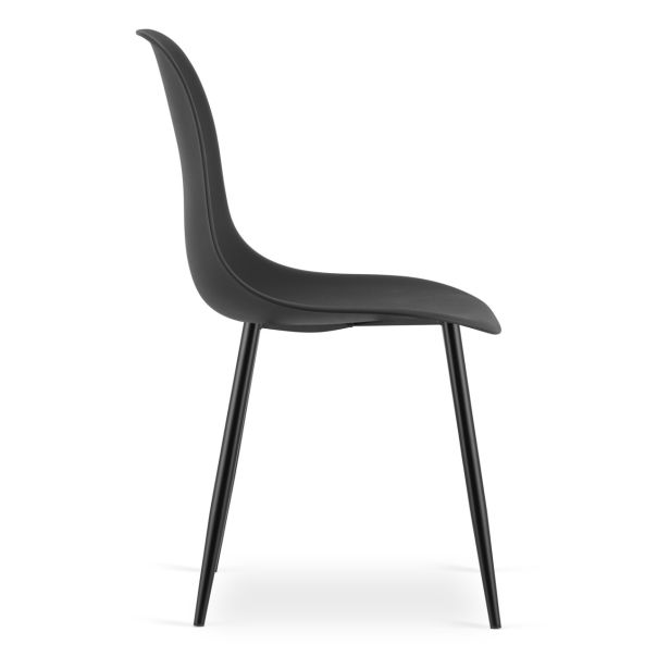 OSKAR Stolice wat crne, crne nogare, set od 4 komada - 4068_4-WAT-1