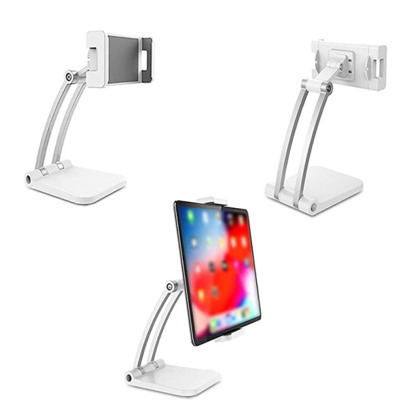 Stoni držač za tablet Q10 5-11 in beli - 055294