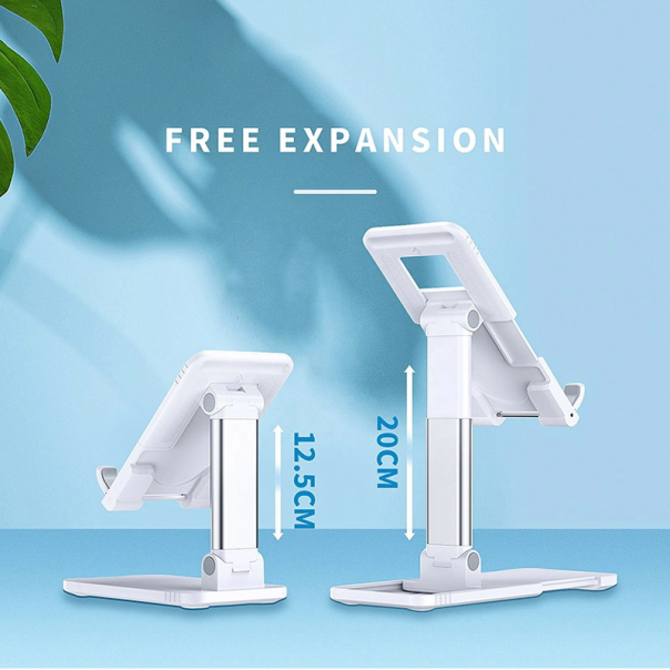 Stoni držač za telefon i tablet beli - 052451