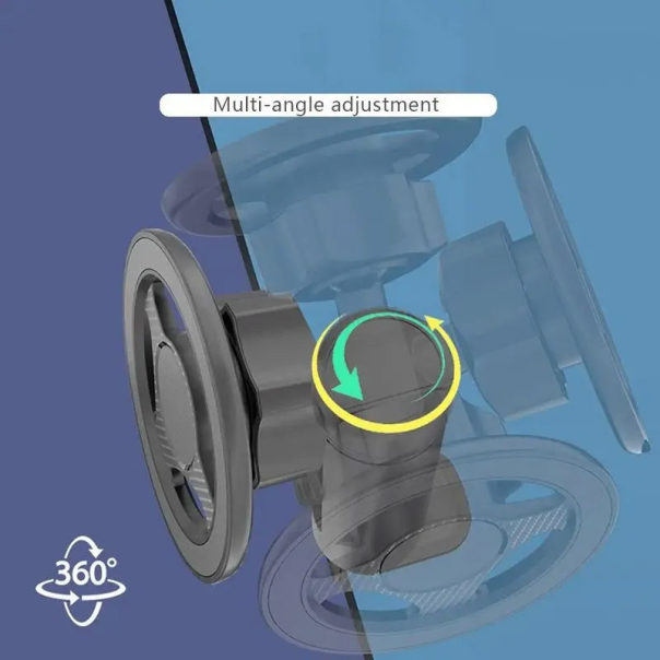 Stoni držač MAGSAFE za telefon Mini 360 rotirajuci crni - 614466