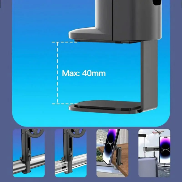 Stoni držač MAGSAFE za telefon Mini 360 rotirajuci crni - 614466