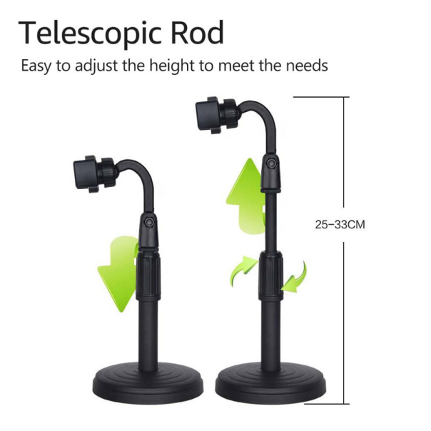 Stoni držač za telefon teleskopski sa podesivim nagibom - 616734