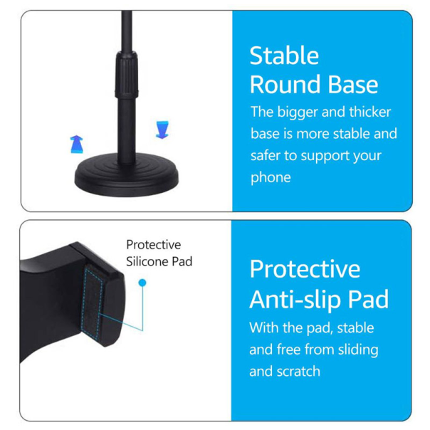 Stoni držač za telefon teleskopski sa podesivim nagibom - 616734