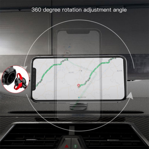Stoni držač za telefon YESIDO C91 crni - 620570