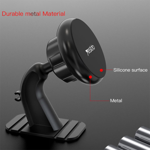 Stoni držač za telefon YESIDO C91 crni - 620570