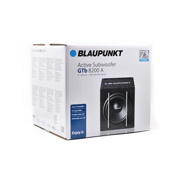 BLAUPUNKT Autosubwoofer aktivni GTB 8200 - SUB002-1