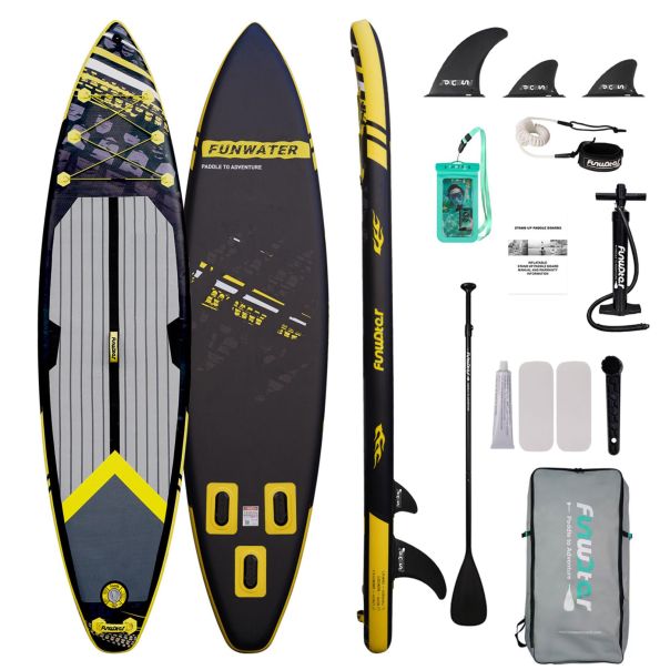 FUNWATER Sup set black sea 350x84x15 - SUPFW16F