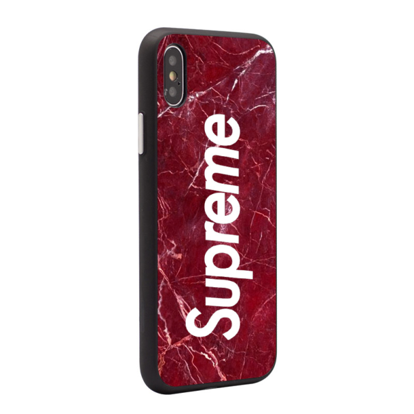 Maska za iPhone XS Max Supreme print crvena - 029415-1