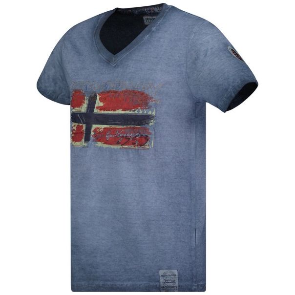 GEOGRAPHICAL NORWAY Majica kratak rukav joasis ss men 401 M - SW1561H-GN