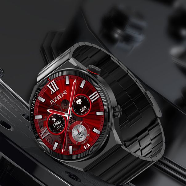 Pametni sat DT3 Mate metalna i silikonska narukvica, crna - SW222