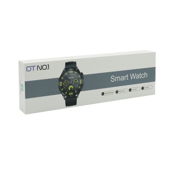 Pametni sat DT5 Mate silikonska narukvica, crna - SW357