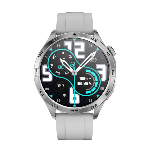 Pametni sat DT5 Mate silikonska narukvica, siva - SW358