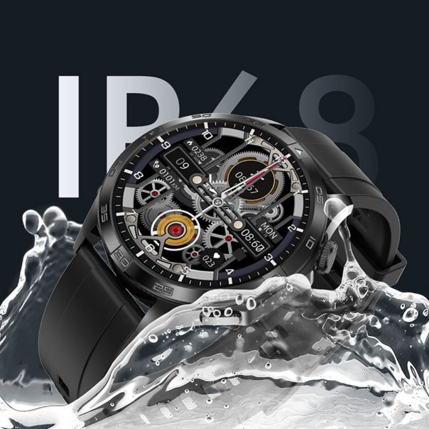 Pametni sat DT5 Mate silikonska narukvica, siva - SW358