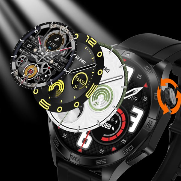 Pametni sat DT5 Mate silikonska narukvica, siva - SW358