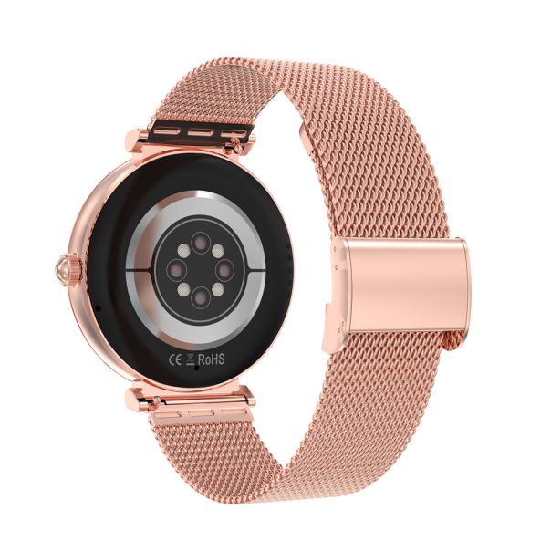 Smart watch sa metalnom narukvicom DTS, zlatna - SW385