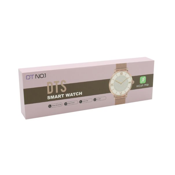 Smart watch sa metalnom narukvicom DTS, zlatna - SW385