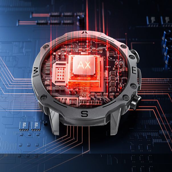 Smart watch sa silikonskom narukvicom OD2, srebrna - SW386