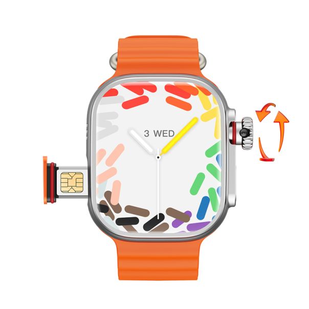 Pametni sat 4G Network Watch ultra, narandžasta - SW396