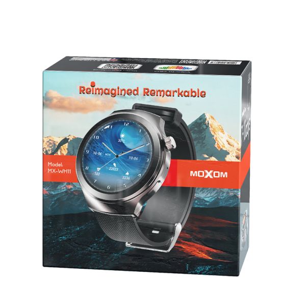 MOXOM Pametni sat MX-WH11, crna - SW398
