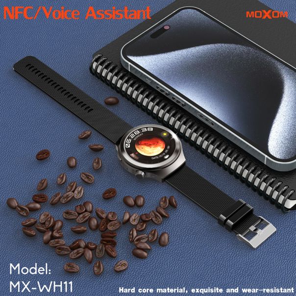 MOXOM Pametni sat MX-WH11, crna - SW398