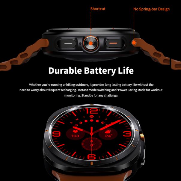 Pametni sat W7 Ultra, narandžasta - SW408